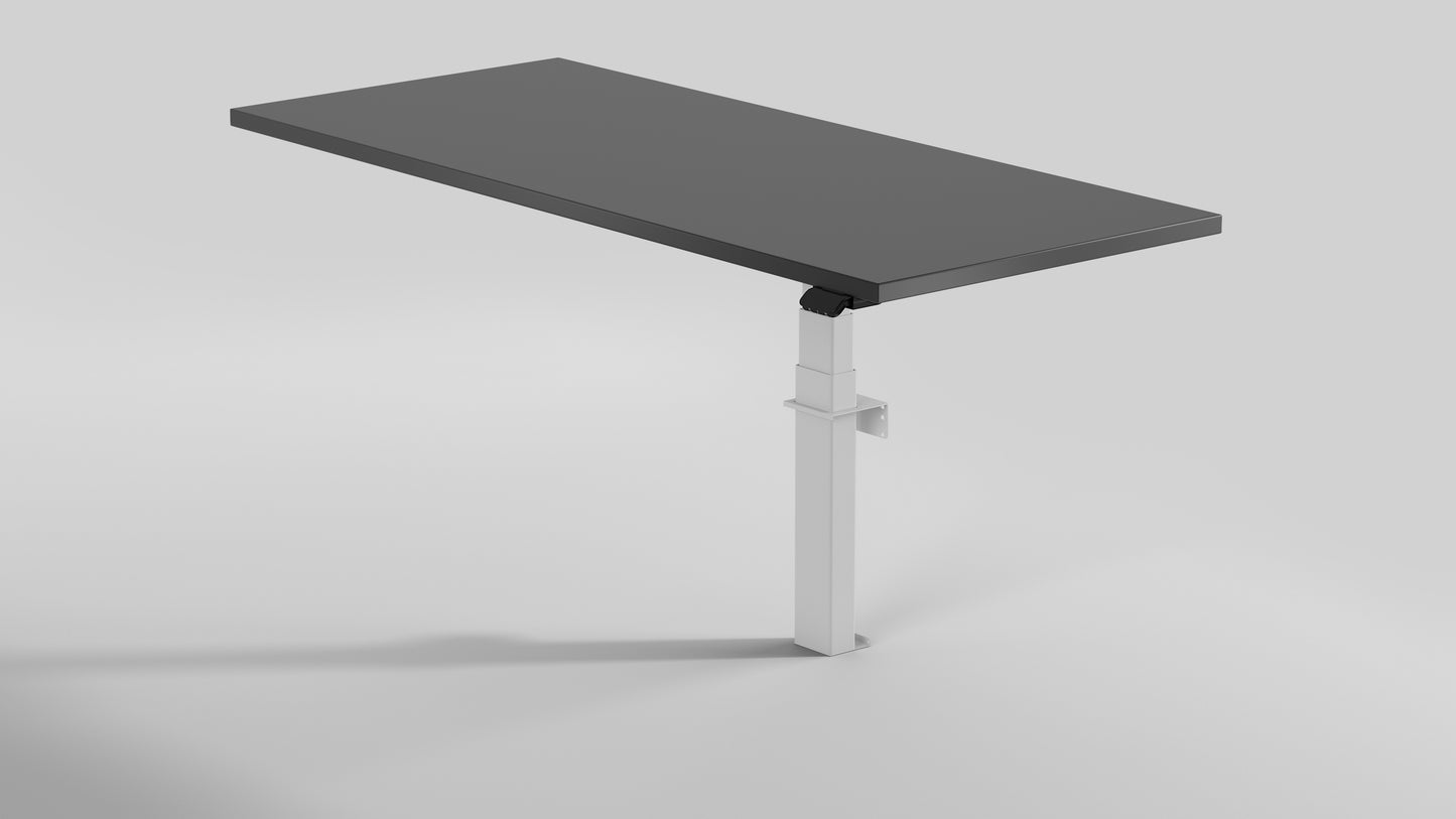 LINAK WALL Solo Height Adjustable Wall-Mounted Desk Frame with LINAK Smart Control