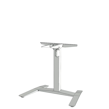 ConSet 501-9 Electric Height Adjustable Single Column Standing Frame
