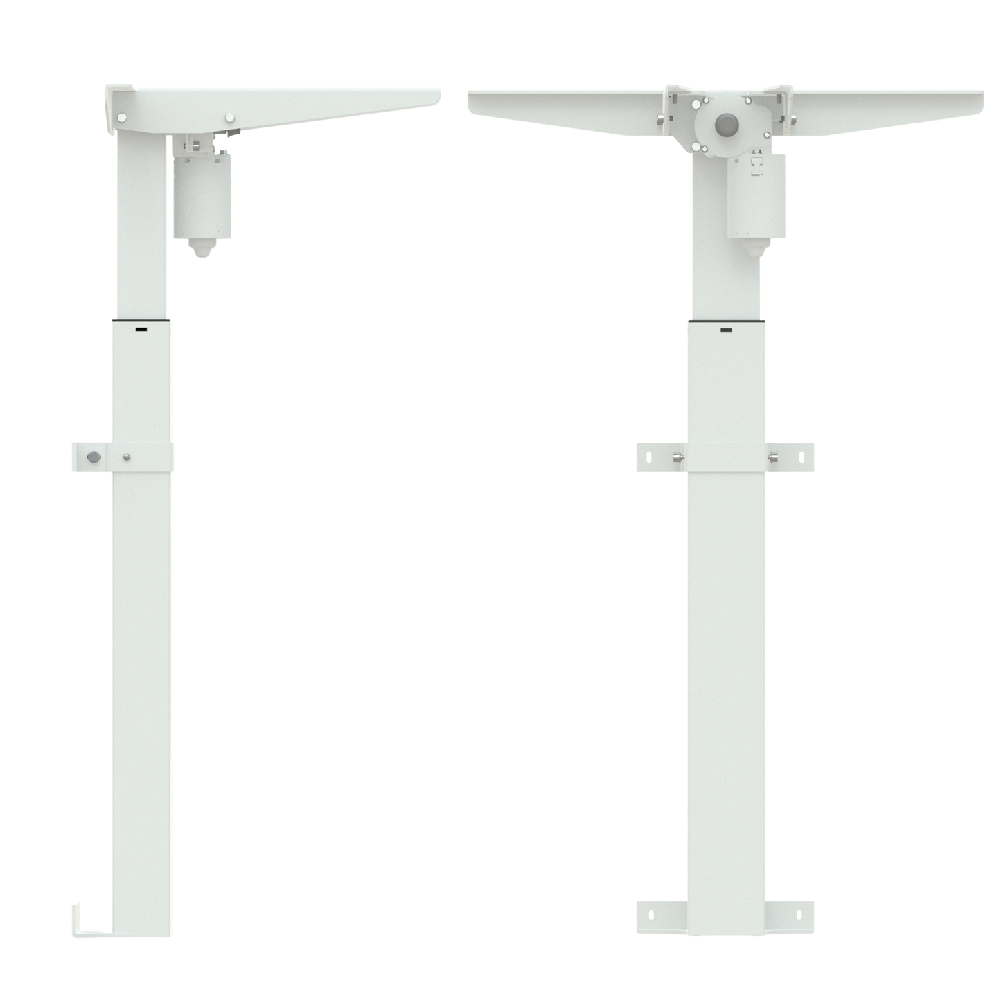 ConSet 501-9 Electric Height Adjustable Wall Mounted Desk Frame