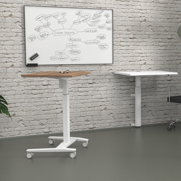 ConSet 501-9 Electric Height Adjustable Wall Mounted Desk Frame