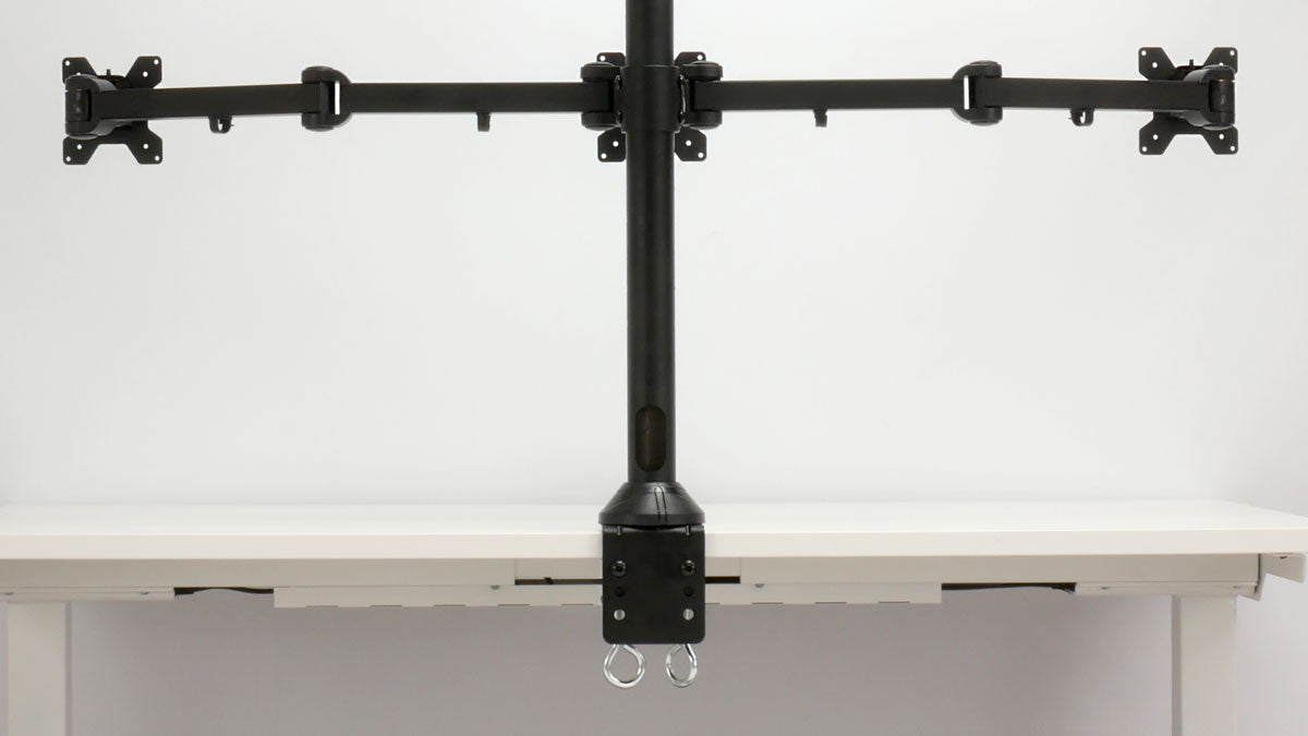 Duro Monitor Arm - 3/6 Screens, Black