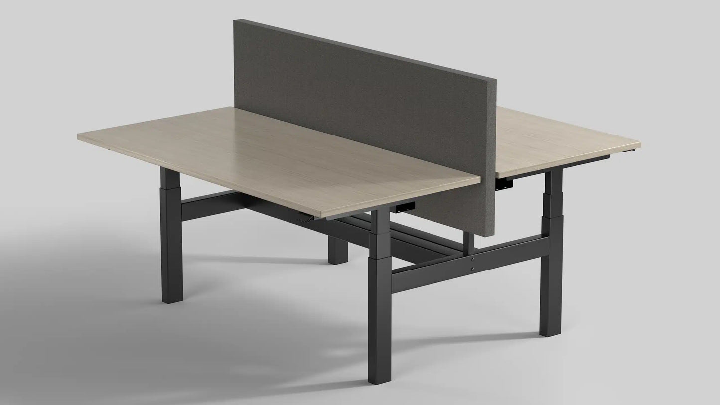LINAK Milano Duo Height Adjustable Back-to-Back Bench Desk with Smart Control