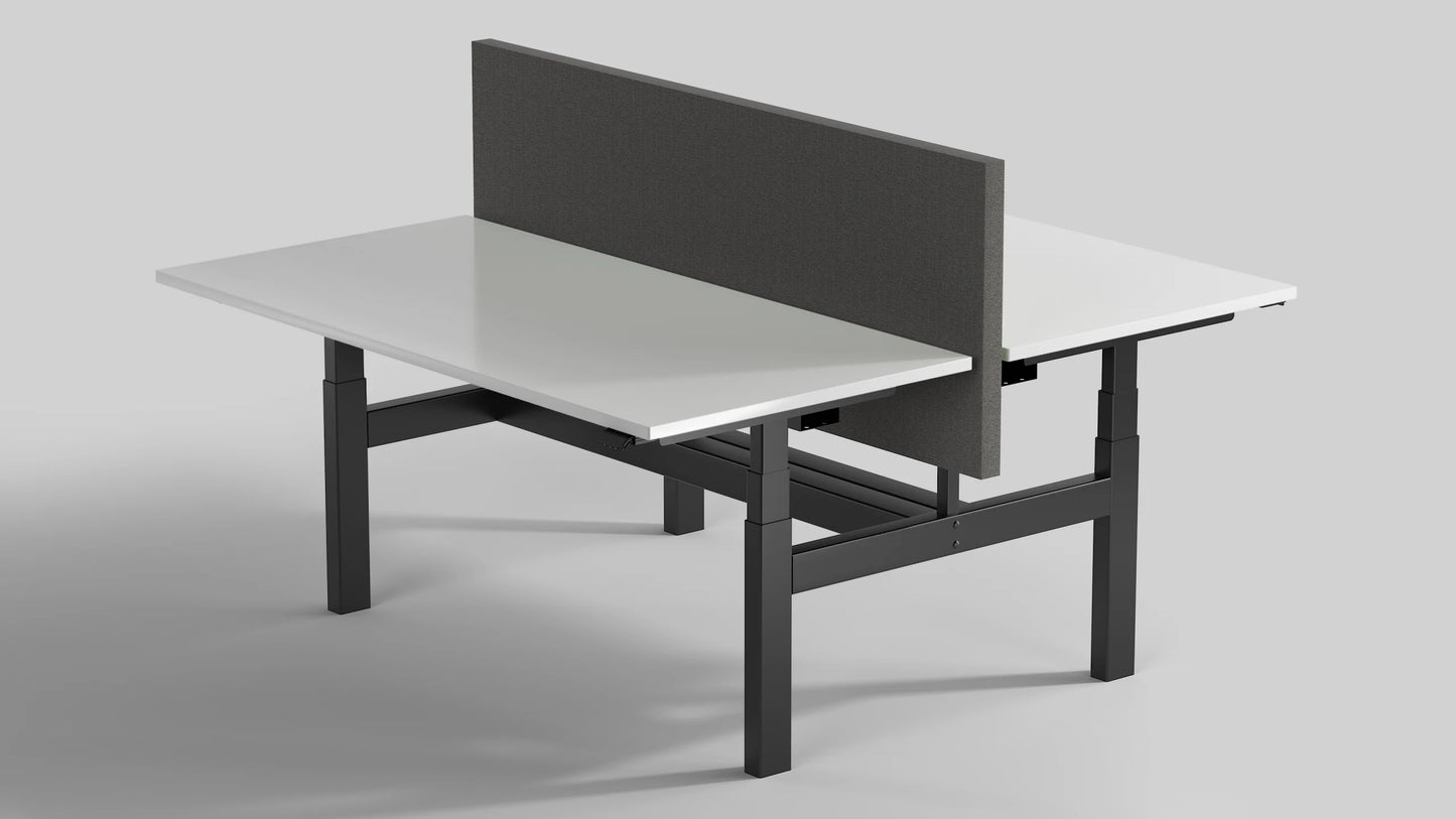LINAK Milano Duo Height Adjustable Back-to-Back Bench Desk with Smart Control