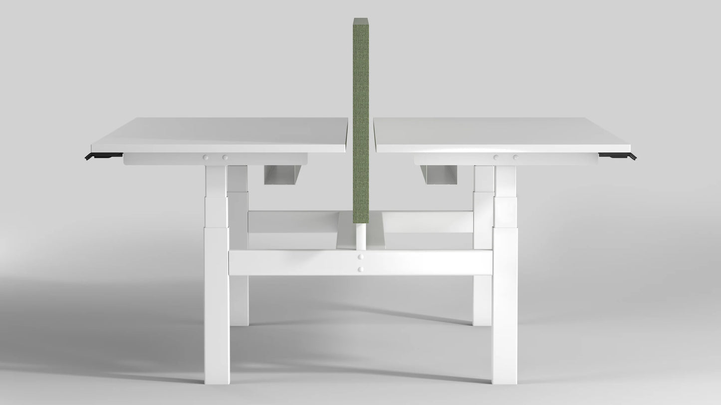 LINAK Milano Duo Height Adjustable Back-to-Back Bench Desk with Smart Control