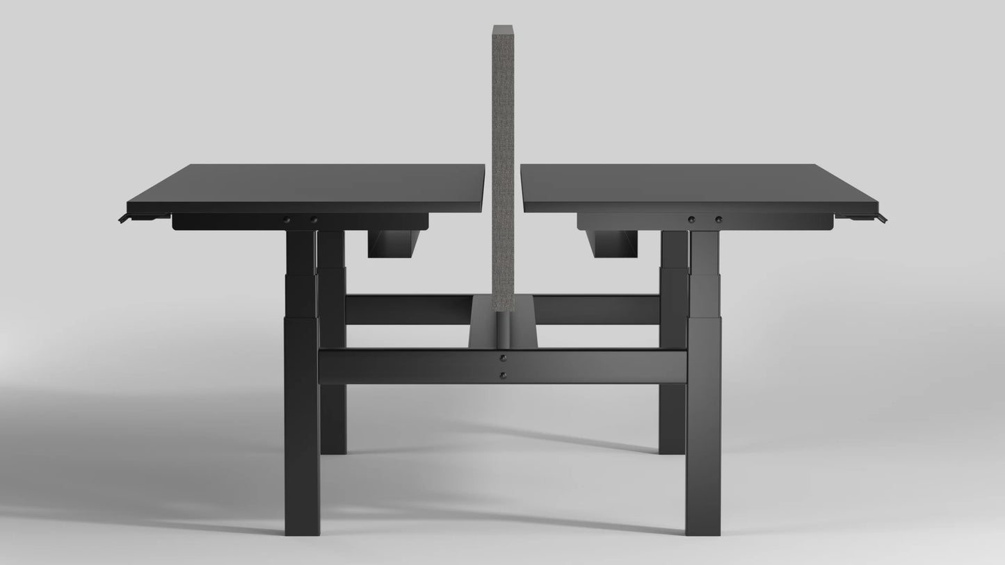 LINAK Milano Duo Height Adjustable Back-to-Back Bench Desk with Smart Control