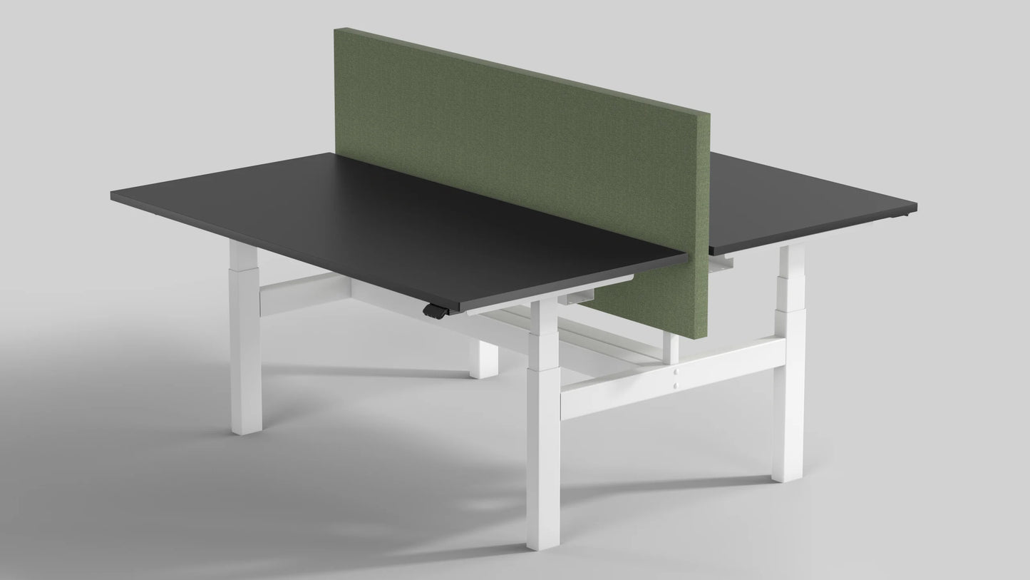 LINAK Milano Duo Height Adjustable Back-to-Back Bench Desk with Smart Control