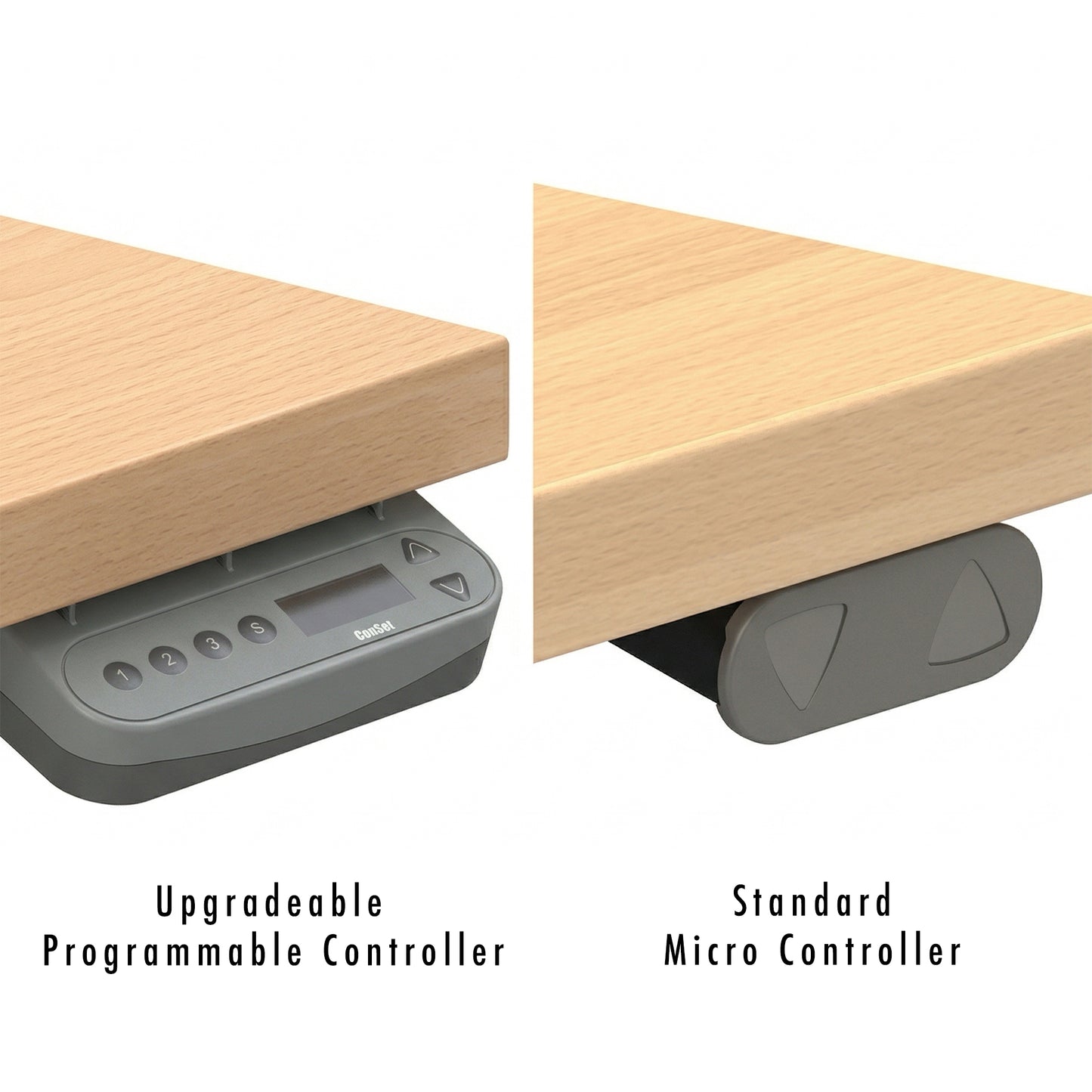 ConSet 501-19 — Modular Wall-Mounted Height Adjustable Standing Desk
