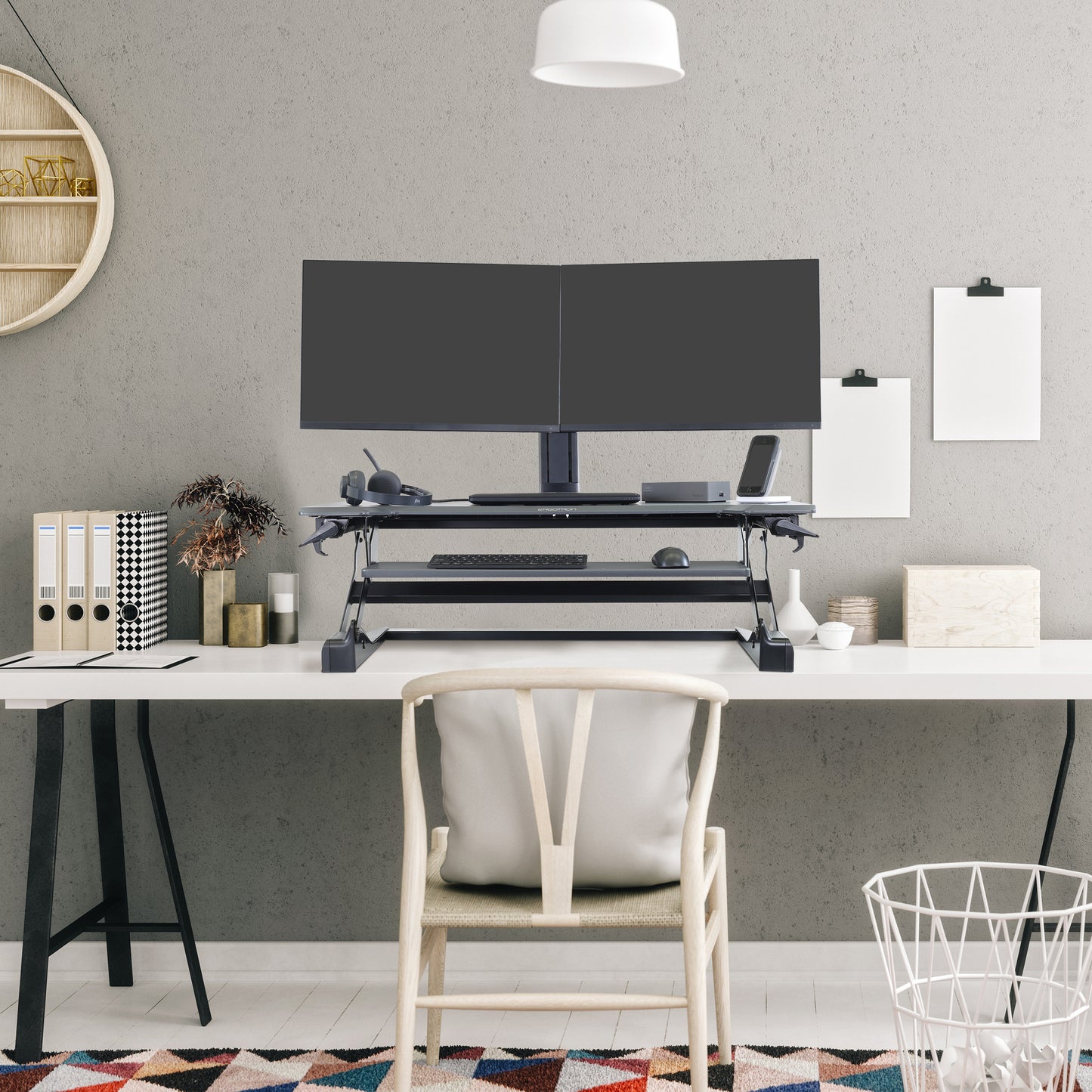 Ergotron WorkFit-TL Sit-Stand Desktop Workstation