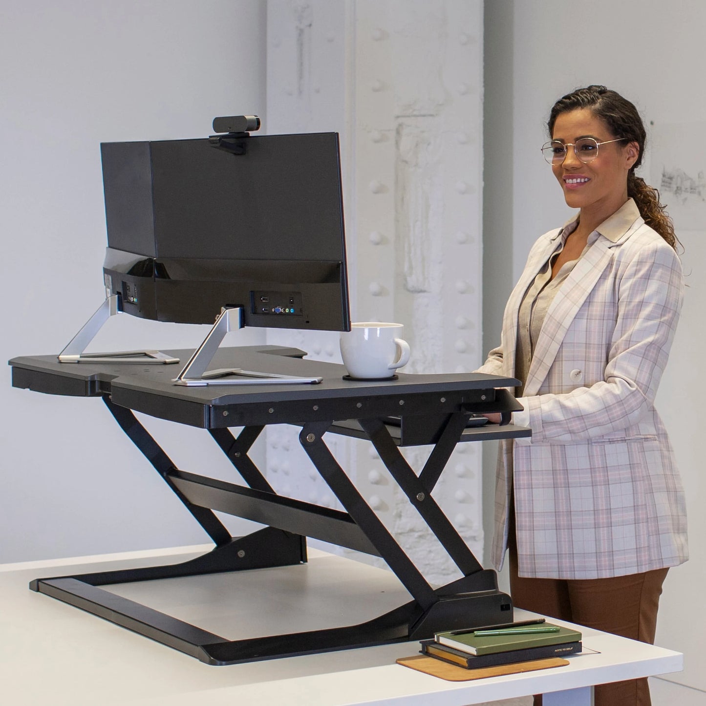 Ergotron WorkFit-TL Sit-Stand Desktop Workstation