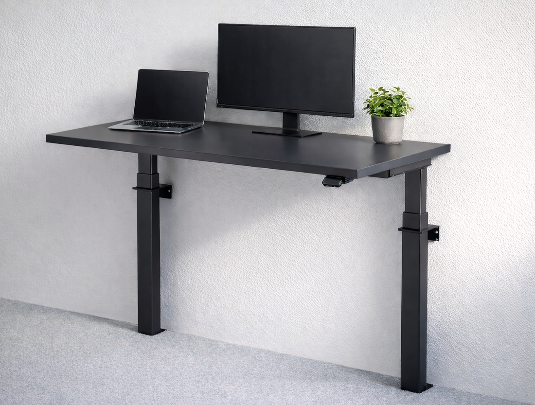 How to Install a Wall-Mounted Standing Desk on Plasterboard Walls