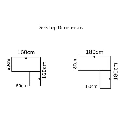 ConSet 501-11 Corner Height Adjustable Sit Stand Desk