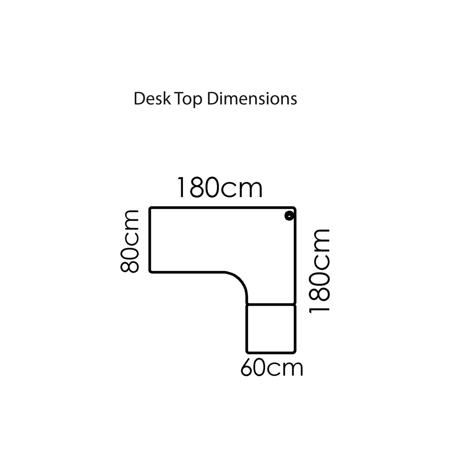 ConSet 501-11 L-Shaped Height Adjustable Sit Stand Desk