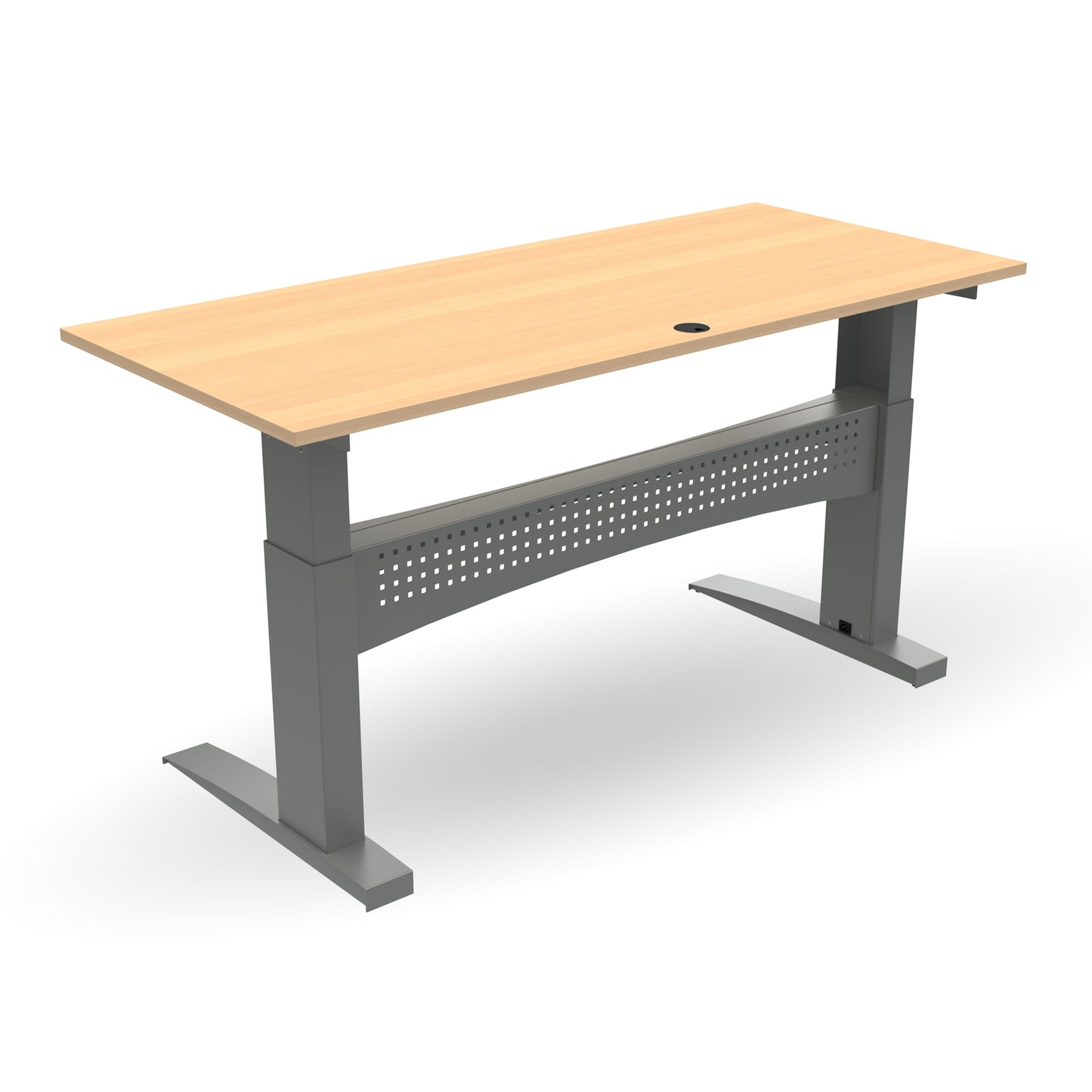 ConSet 501-11 Rectangular Height Adjustable Sit Stand Desk