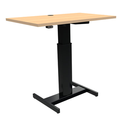 ConSet 501-19 060 Electric Height Adjustable Standing Desk, Single Leg