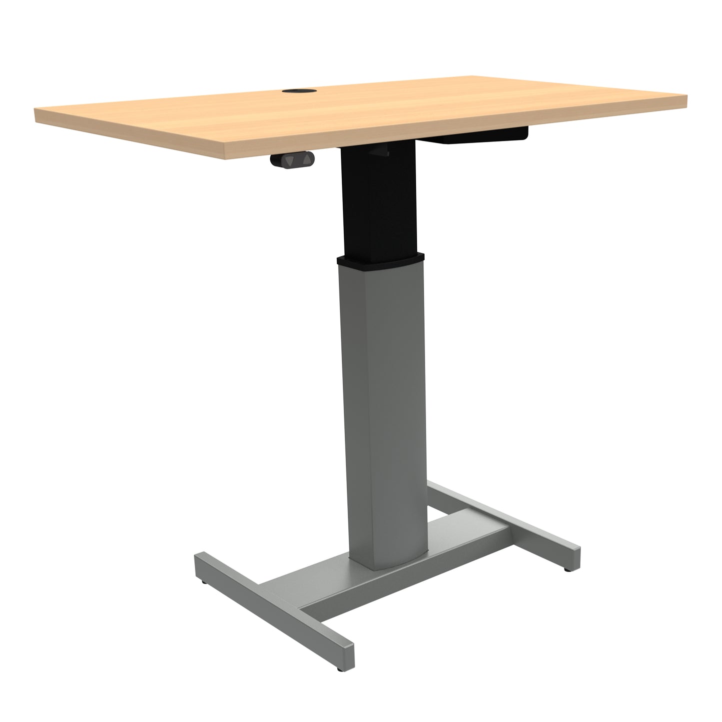 ConSet 501-19 060 Electric Height Adjustable Standing Desk, Single Leg