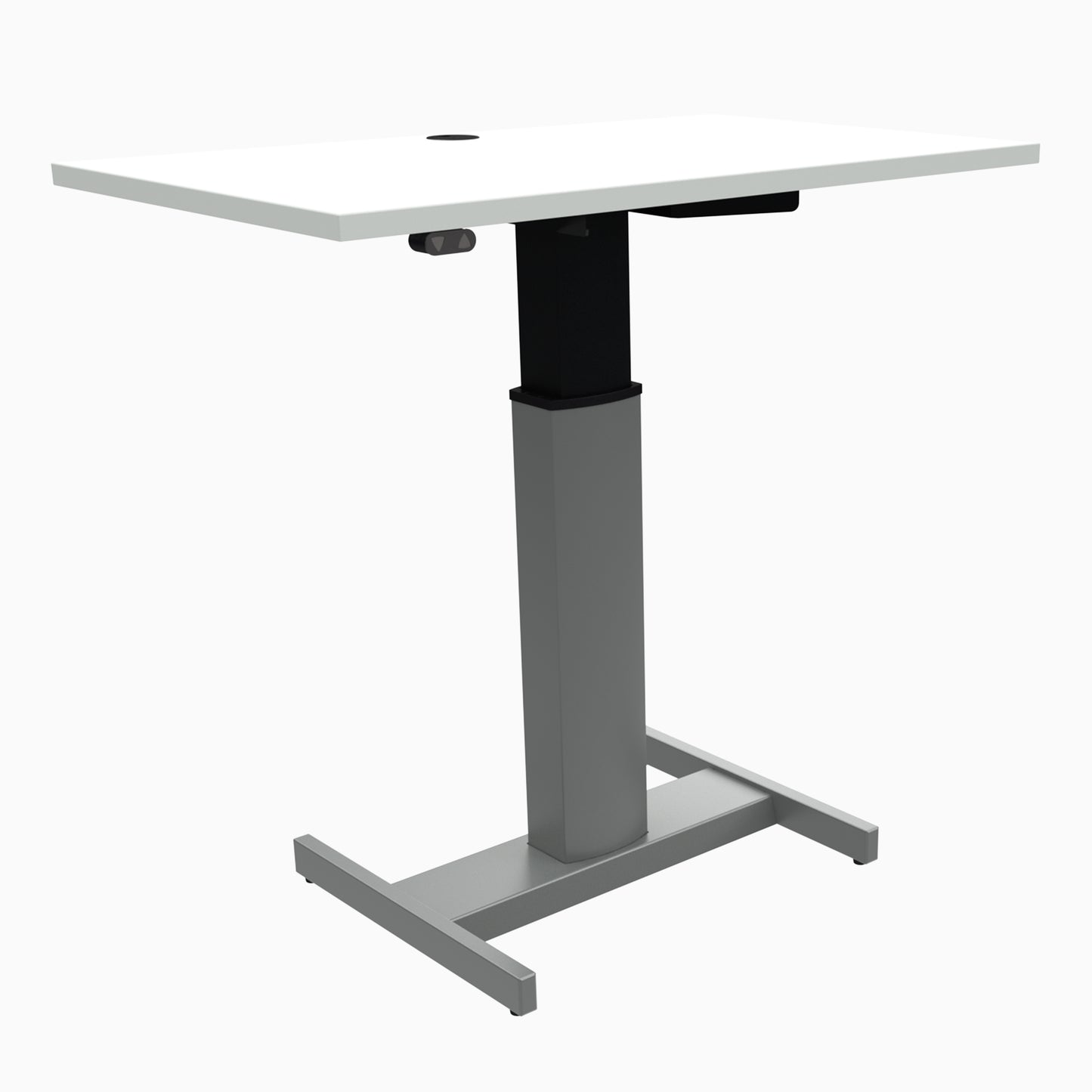 ConSet 501-19 060 Electric Height Adjustable Standing Desk, Single Leg