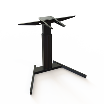 ConSet 501-19 095 Electric Height Adjustable Single Leg Sit Stand Desk