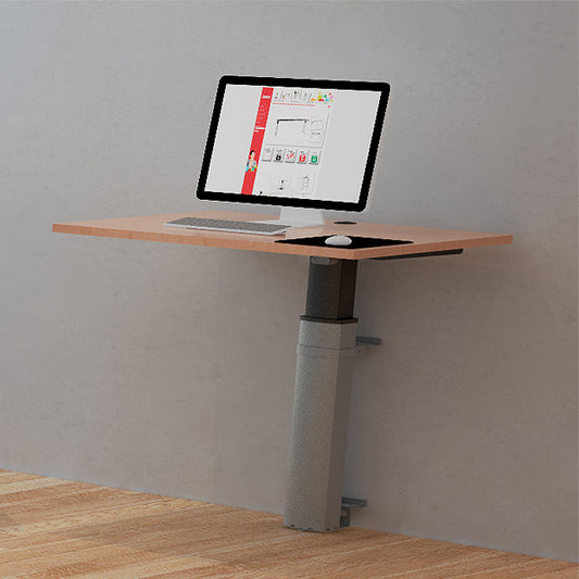 ConSet 501-19 Wall Mounted Electric Height Adjustable Desk