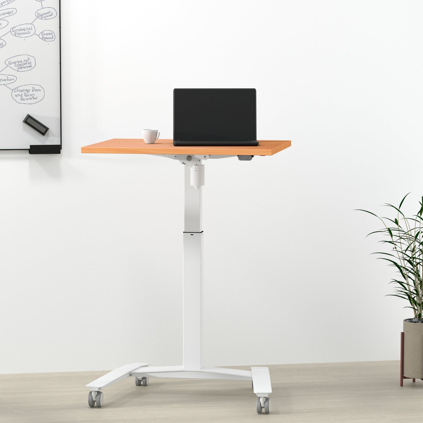 ConSet 501-9 Electric Height Adjustable Single Column Standing Desk