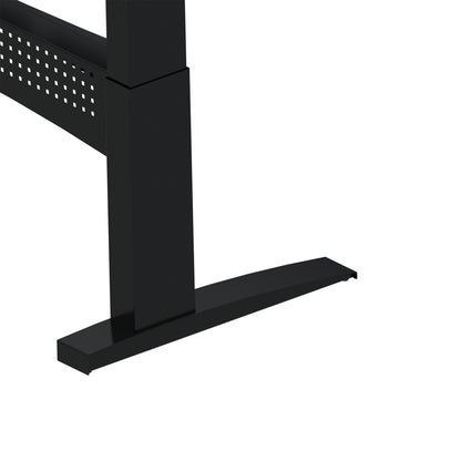ConSet 501-11 Radial Height Adjustable Sit Stand Desk