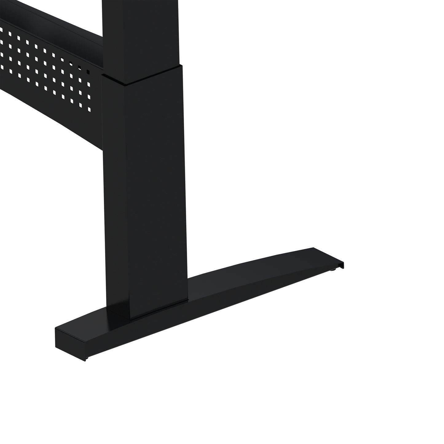 ConSet 501-11 L-Shaped Height Adjustable Sit Stand Desk