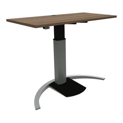 ConSet 501-19 120 Electric Height Adjustable Single Leg Sit Stand Desk