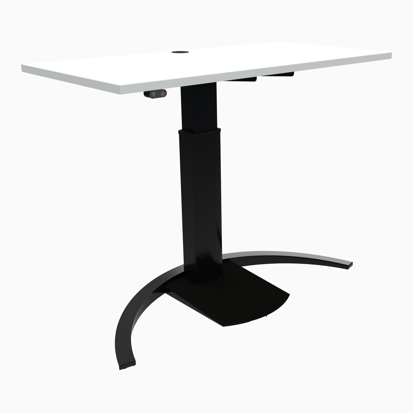 ConSet 501-19 120 Electric Height Adjustable Single Leg Sit Stand Desk