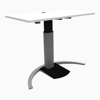 ConSet 501-19 120 Electric Height Adjustable Single Leg Sit Stand Desk