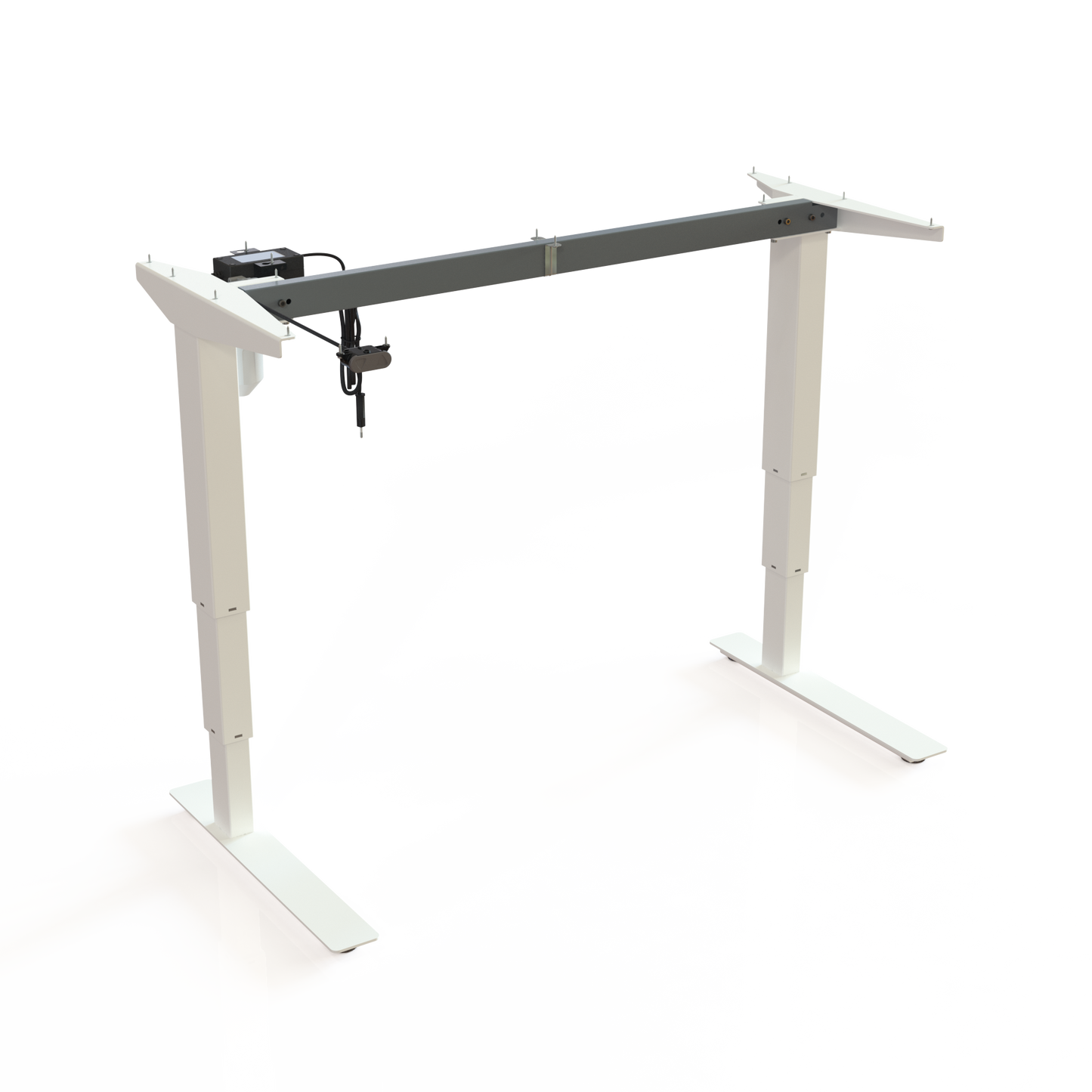 ConSet 501-37 Rectangle Electric Sit Stand Desk Frame