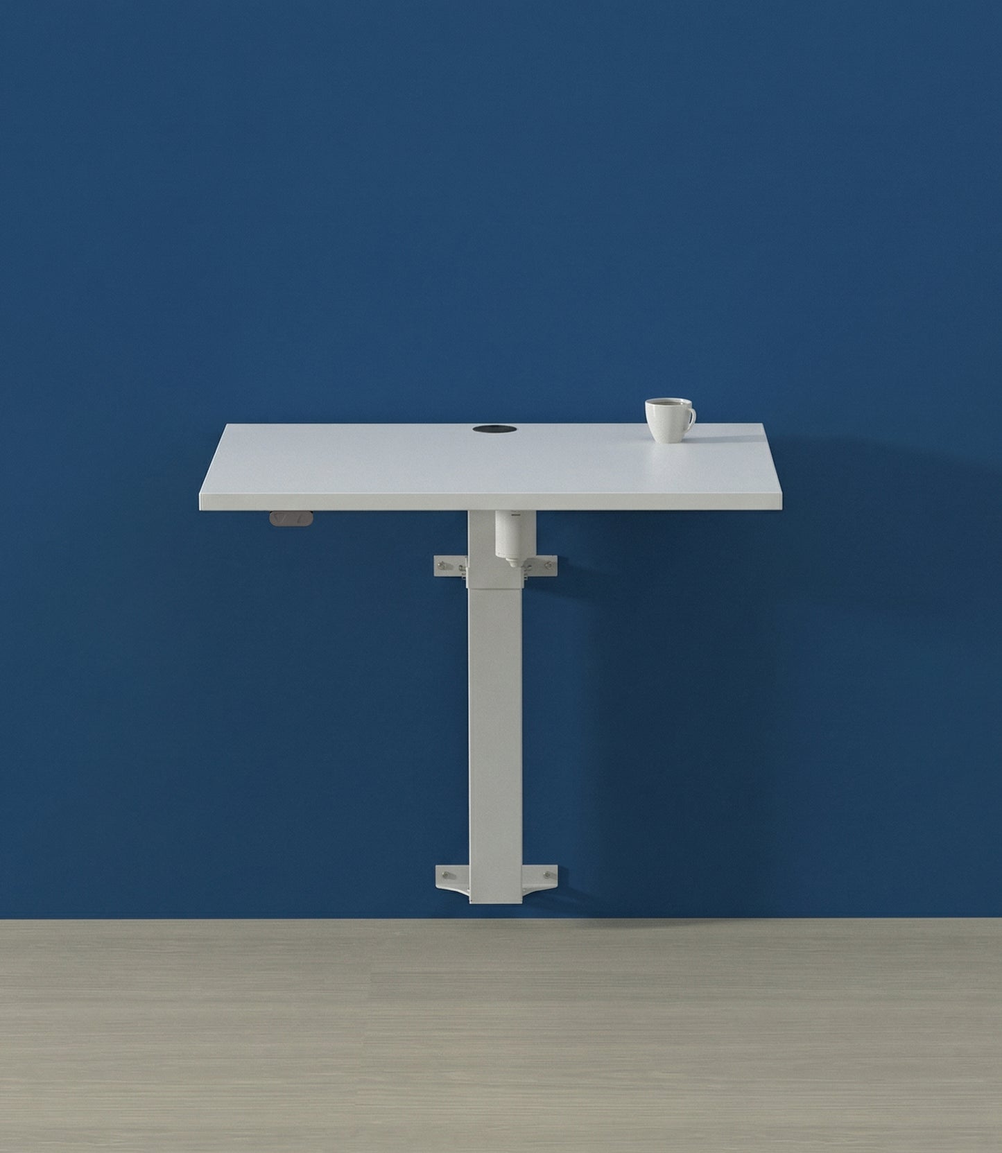 ConSet 501-9 Electric Height Adjustable Wall Mounted Standing Desk