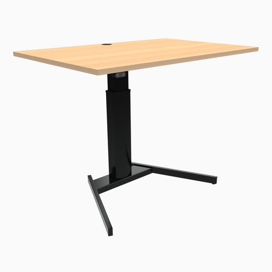 ConSet 501-19 095 Electric Height Adjustable Single Leg Sit Stand Desk