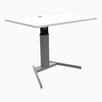 ConSet 501-19 095 Electric Height Adjustable Single Leg Sit Stand Desk