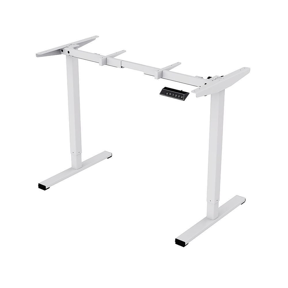 Freedom Mini White Electric Height Adjustable Standing Desk