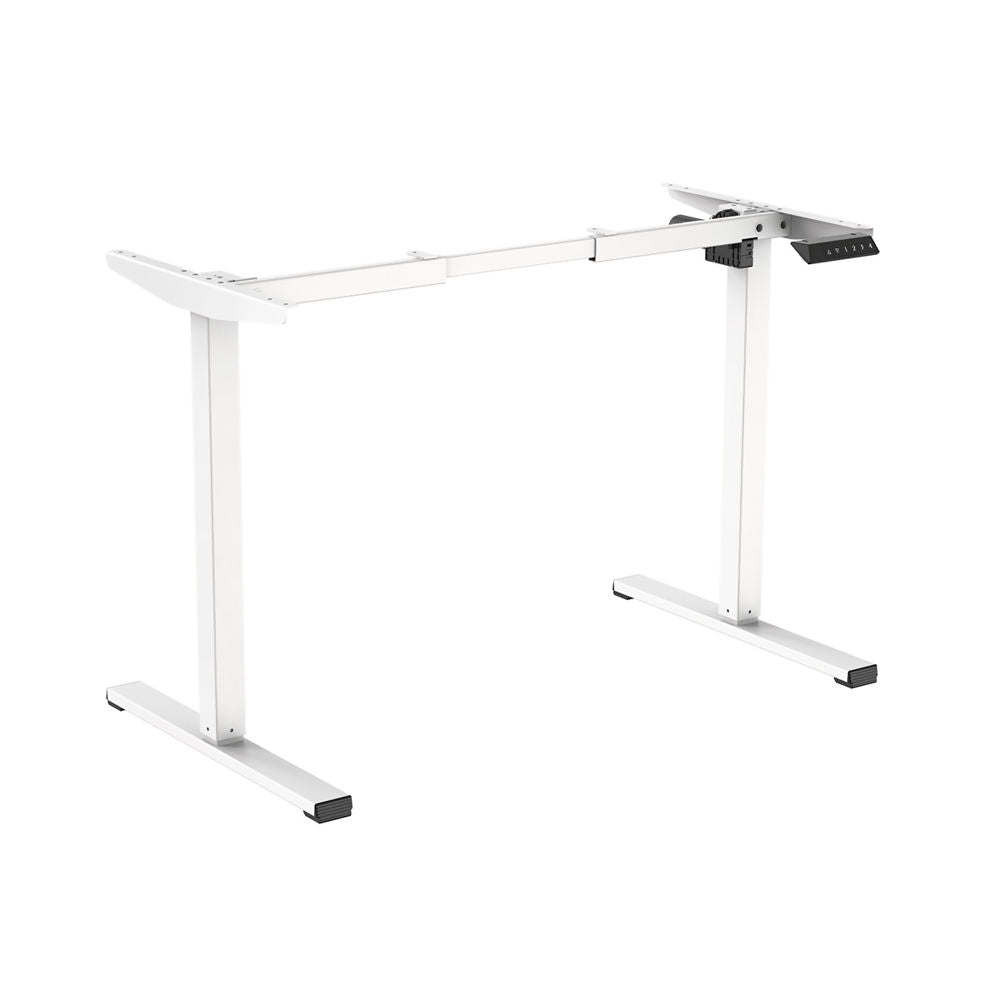 Freedom Mini White Electric Height Adjustable Standing Desk