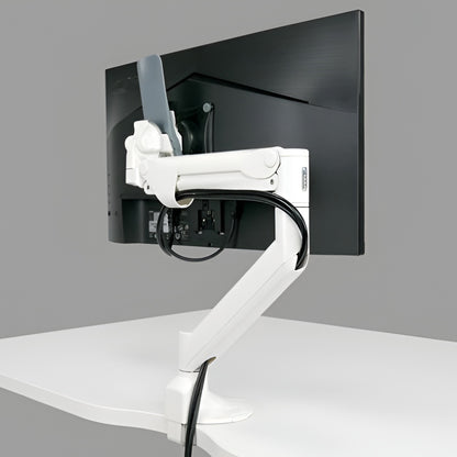 Levo Monitor Arm, Dual Screens, Quick Release, Black - Metalicon