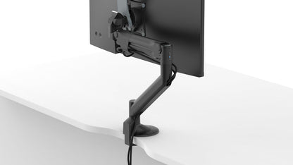 Levo Twin Monitor Mounting Rail - Black