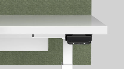 LINAK Milano Duo Height Adjustable Back-to-Back Bench Desk with Smart Control