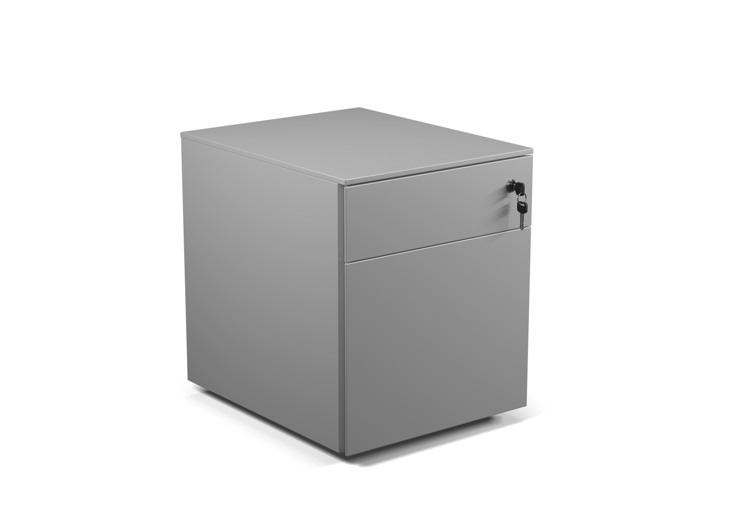 Formetiq Cube Low Mobile Steel Pedestal