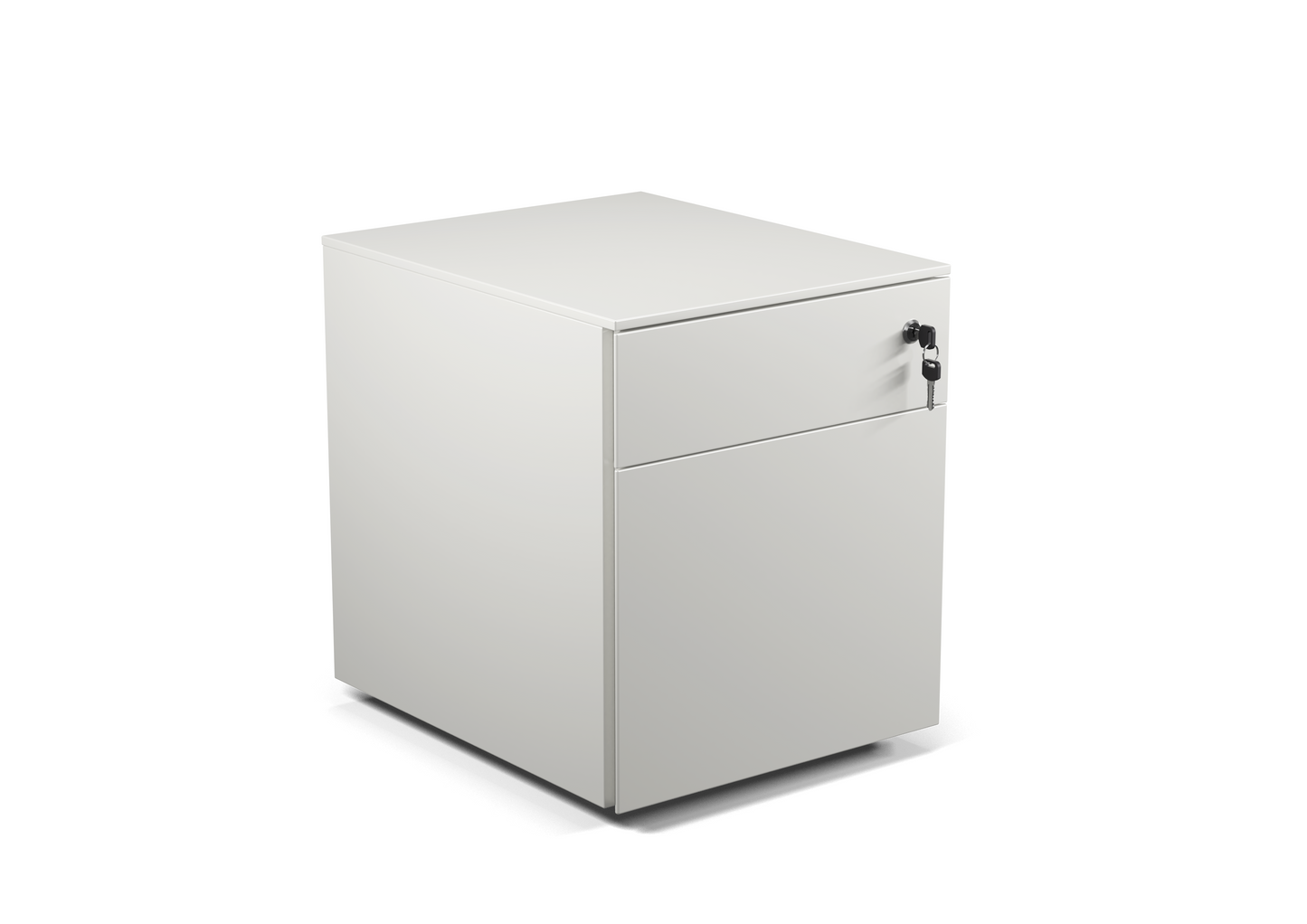 Formetiq Cube Low Mobile Steel Pedestal