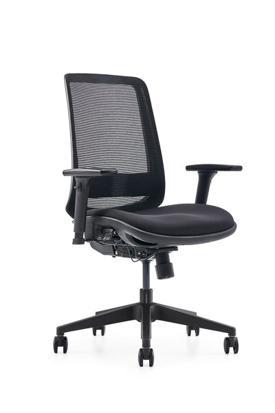 C19 Ergonomic Mesh Back Office Chair - Black