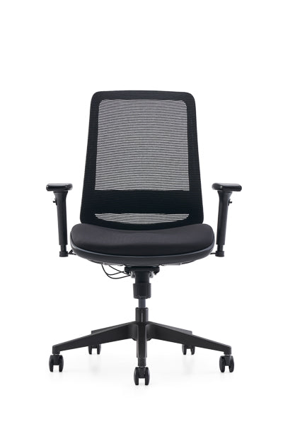 C19 Ergonomic Mesh Back Office Chair - Black