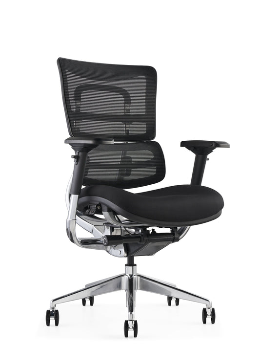 i29 Ergonomic Office Chair - 24 Hours, Mesh Back, Fabric Seat