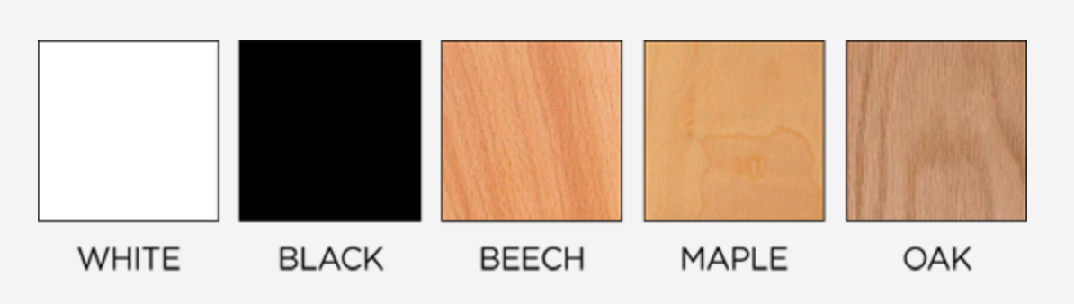 Rectangular Desktops for Height Adjustable Desks – Multiple Sizes & Colours